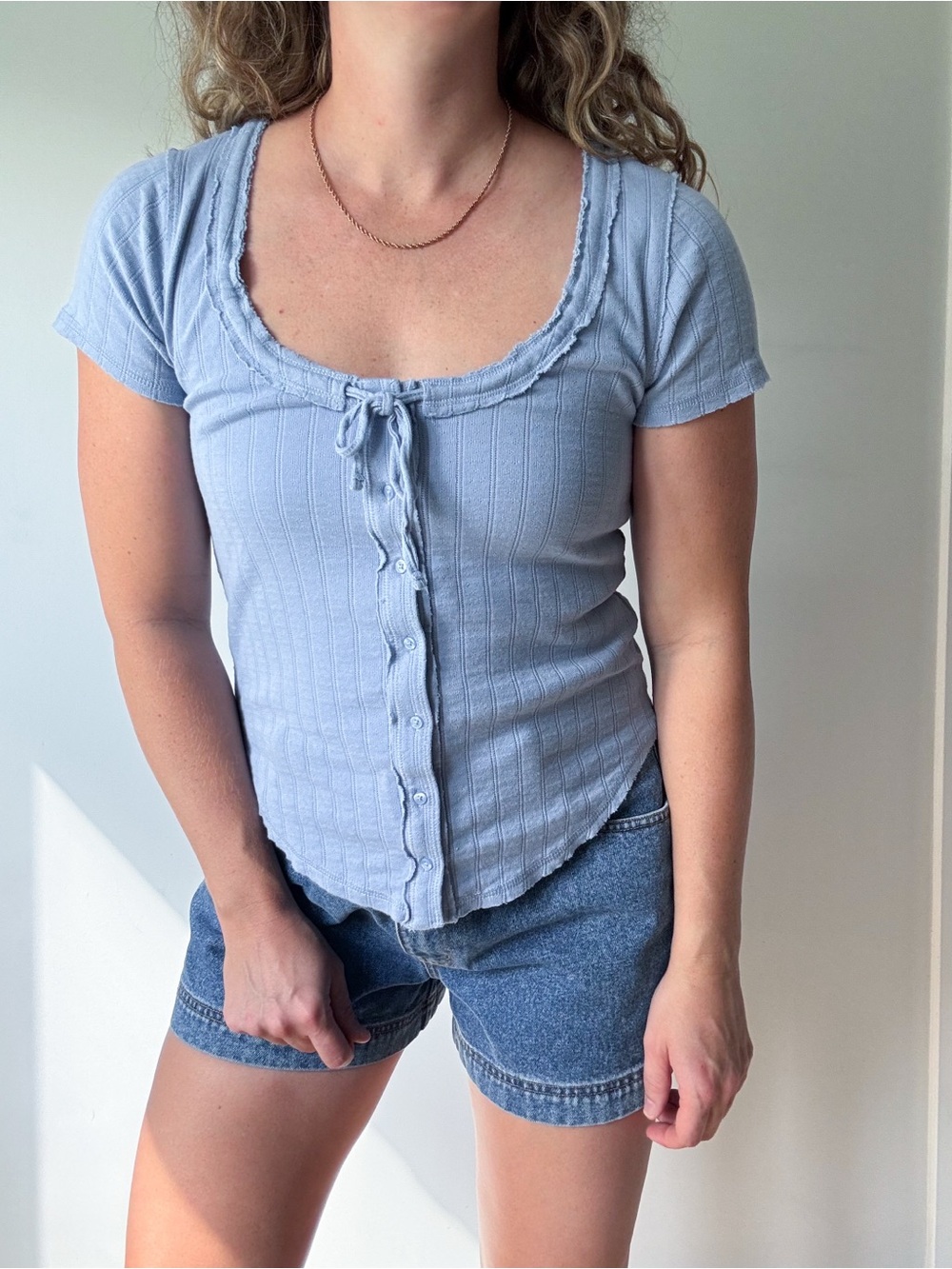 Aerie Scoop Neck Top